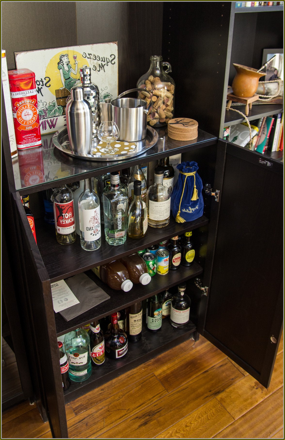 Diy Liquor Cabinet Plans