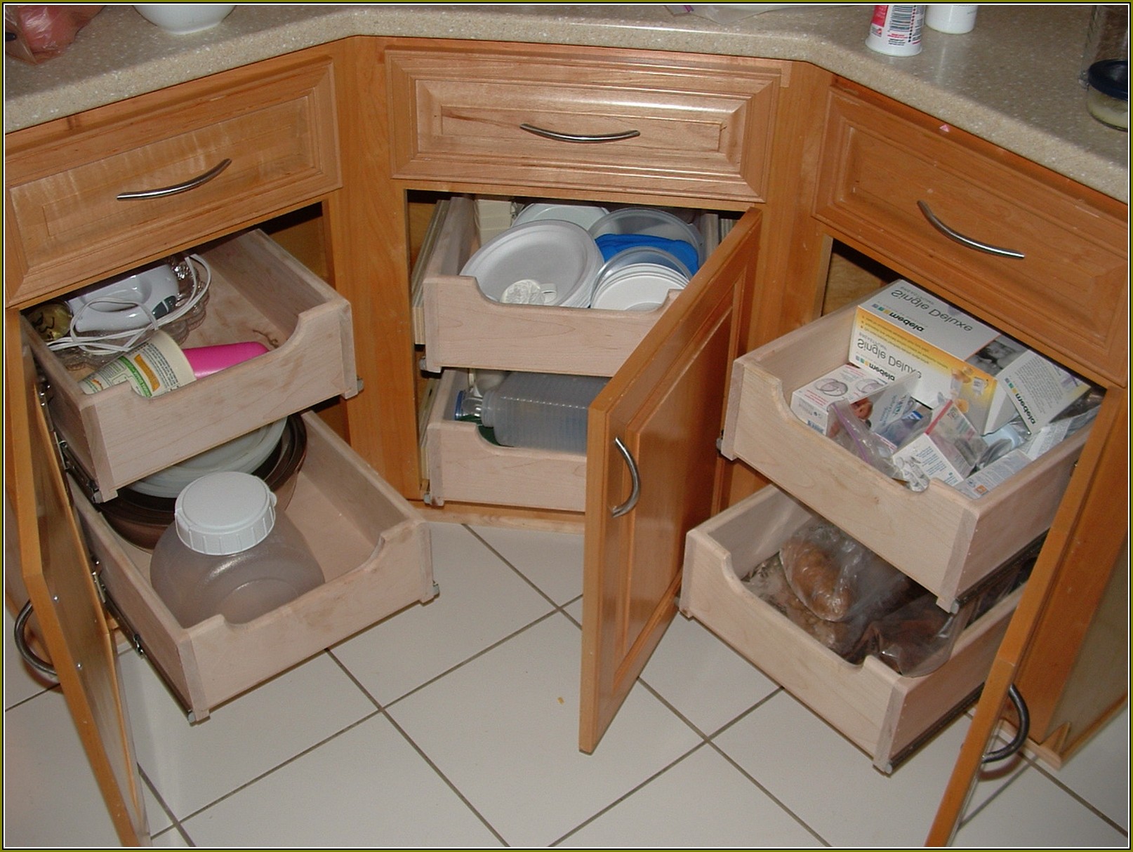 Diy Pull Out Drawers For Kitchen Cabinets