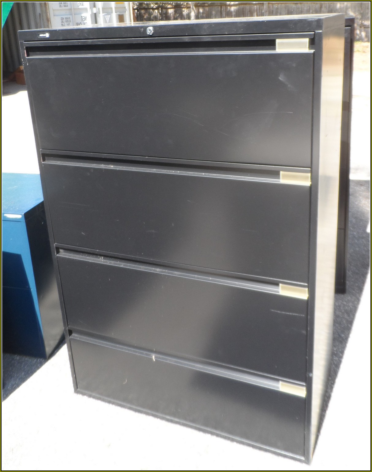 Four Drawer File Cabinet Metal