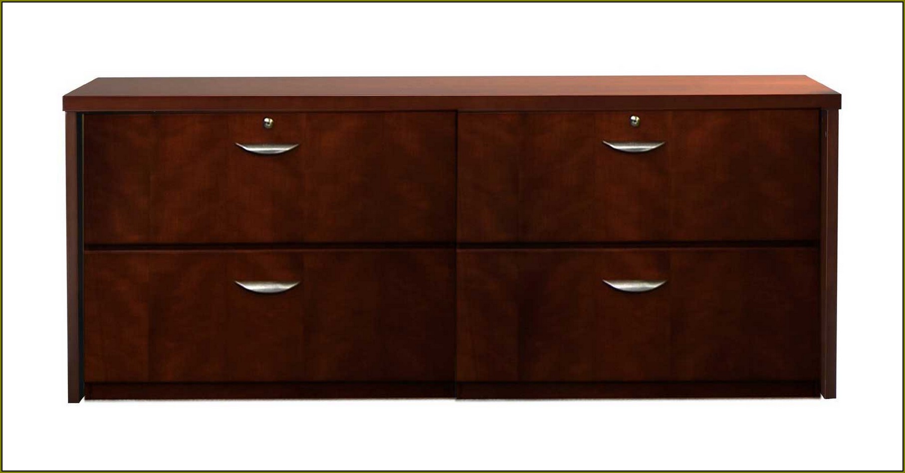 Four Drawer File Cabinet Wood