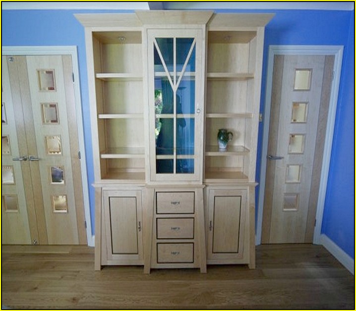 Free Standing Kitchen Display Cabinets