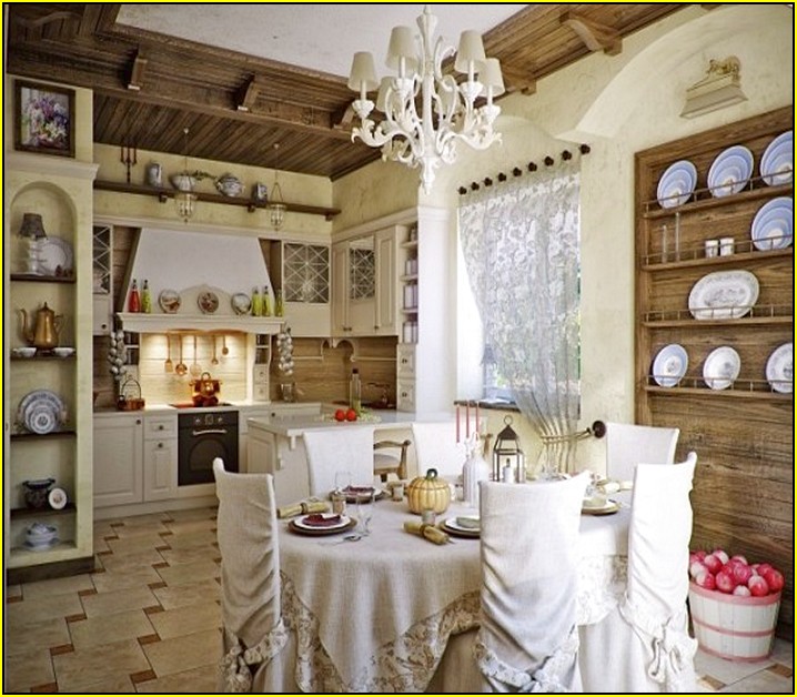 French Country Kitchen Table Decor