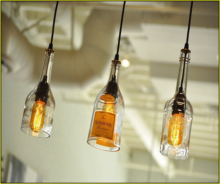 Hanging Old Fashioned Light Bulbs