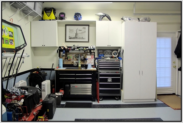 Ikea Kitchen Garage Cabinets