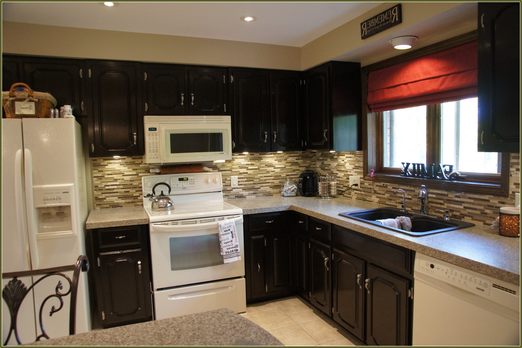 Java Gel Stain Kitchen Cabinets - Cabinet #48220 | Home ...
