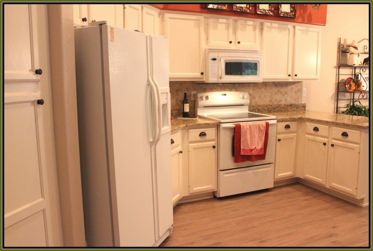 Kitchen Cabinet Refinishing Before And After