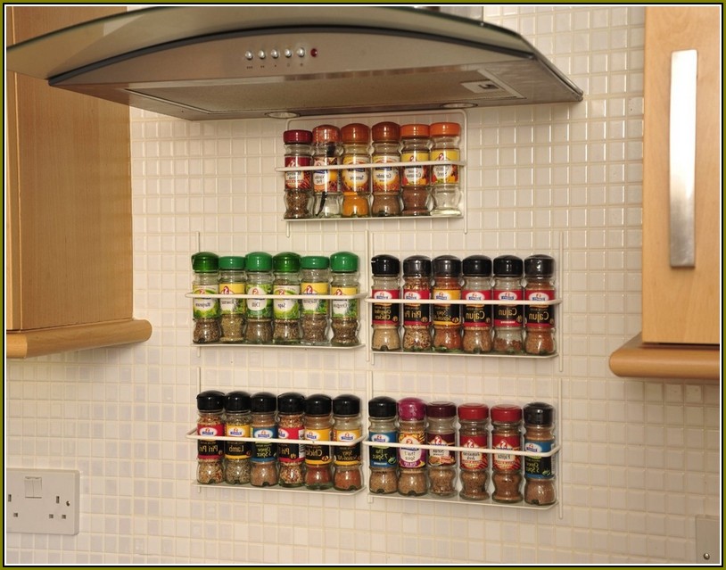Kitchen Cabinet Spice Rack