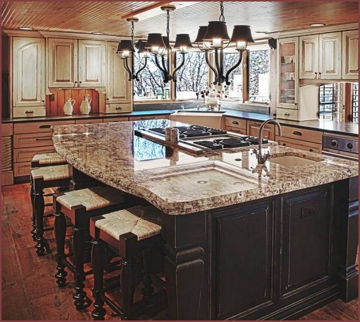 Kitchen Island Designs With Seating And Stove