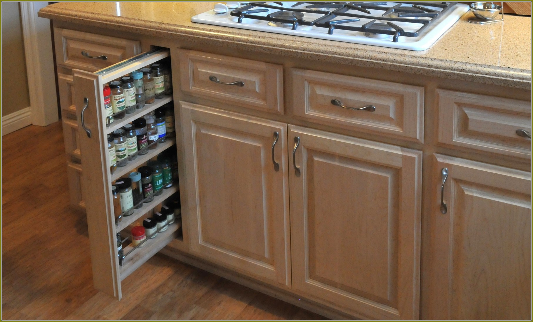 Kitchen Spice Racks For Cabinets