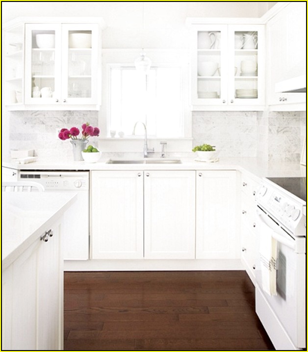 Kitchens With White Cabinets And White Appliances