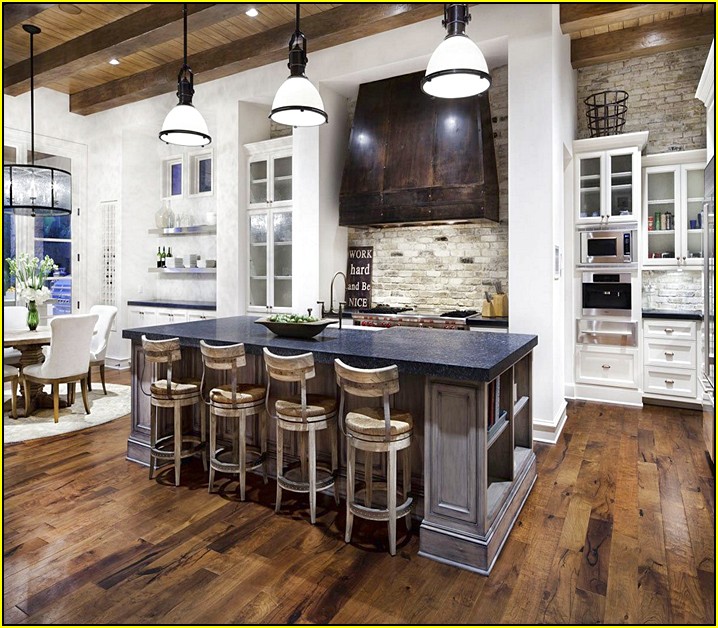 Large Kitchen Island Designs With Seating