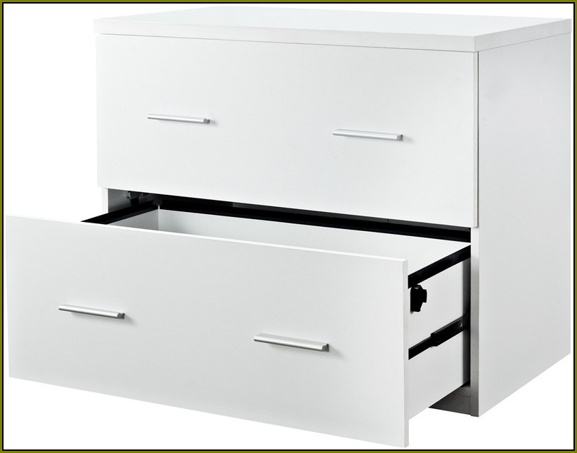 Lateral File Cabinet White