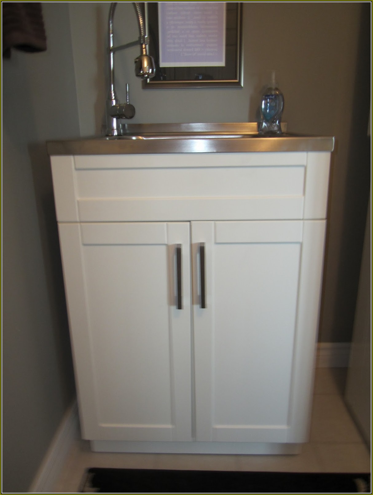 Laundry Room Sink Cabinet Home Depot
