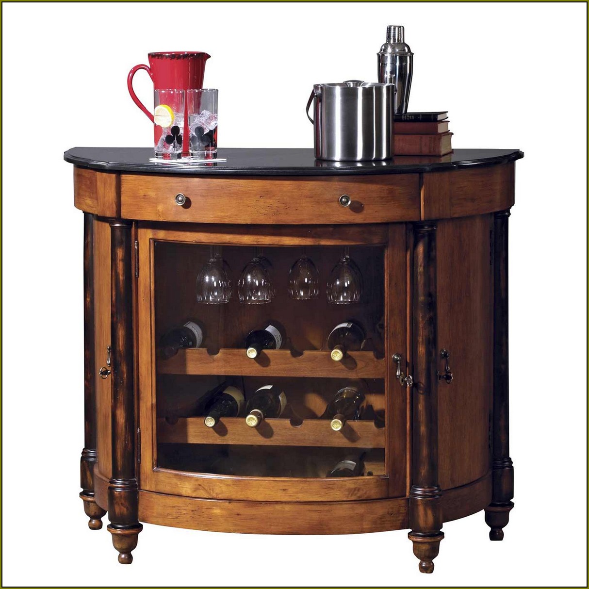 Liquor Cabinet With Lock And Key