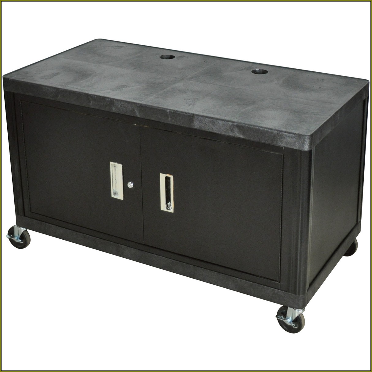 Lockable Storage Cabinet On Wheels