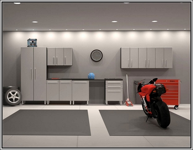 Modern Garage Cabinets Decoration