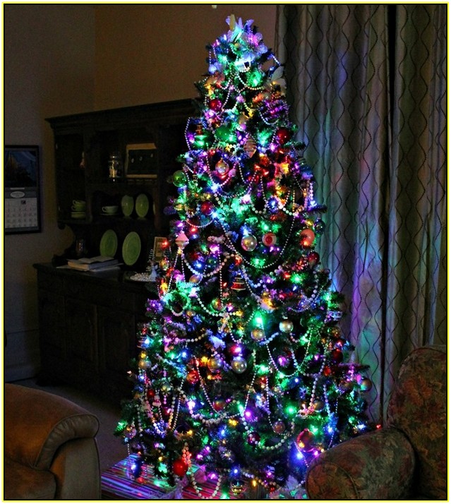 Multi Coloured Xmas Tree Lights