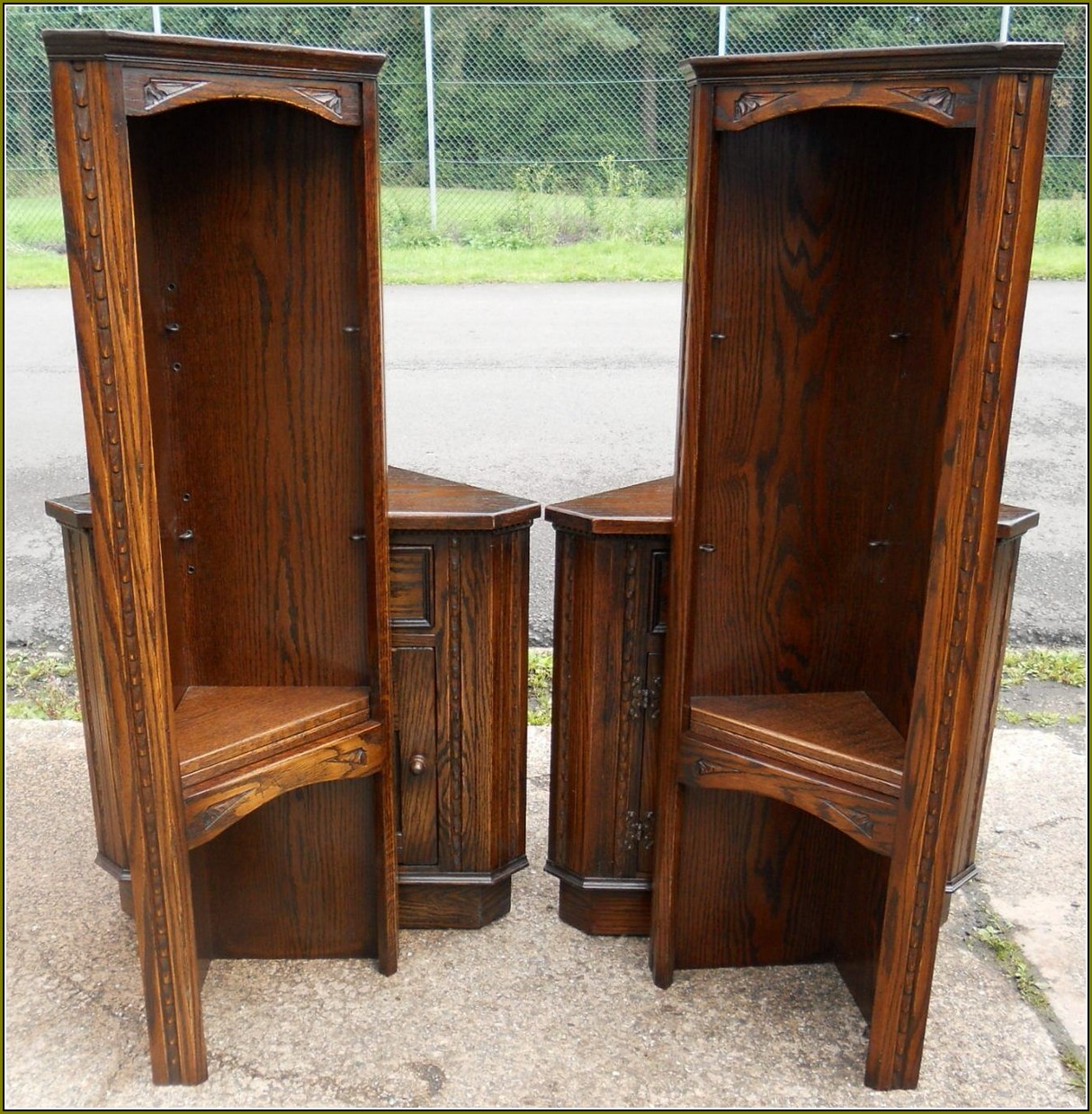 Oak Corner Cabinet Furniture