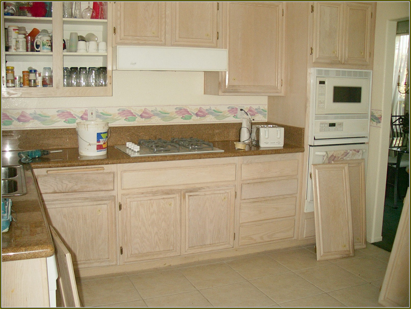 Oak Kitchen Cabinets Refinishing