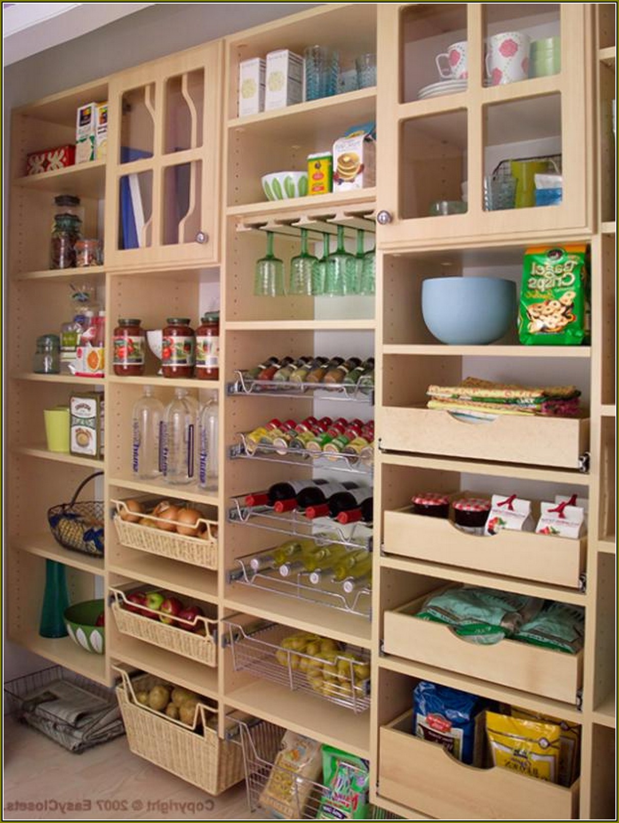Organizing Kitchen Cabinets And Pantry