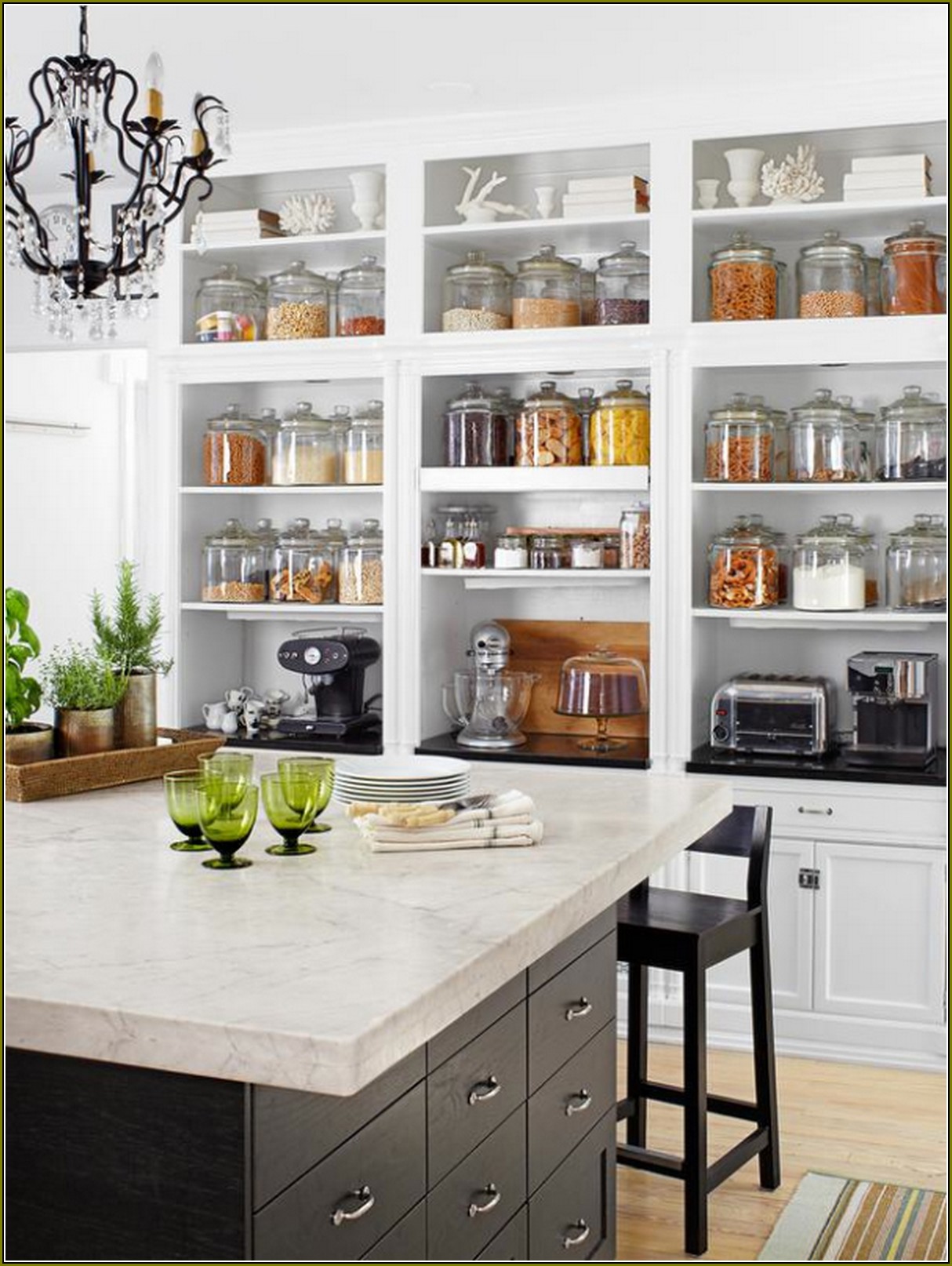 Organizing Kitchen Cabinets Food