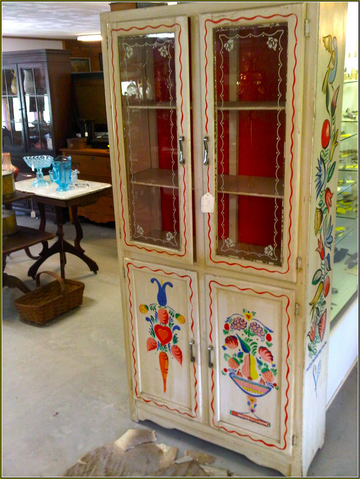 Painted China Cabinet Ideas