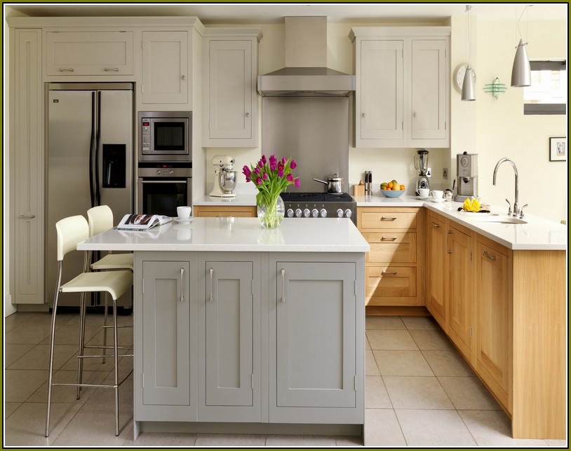 Painted Shaker Style Kitchen Cabinets