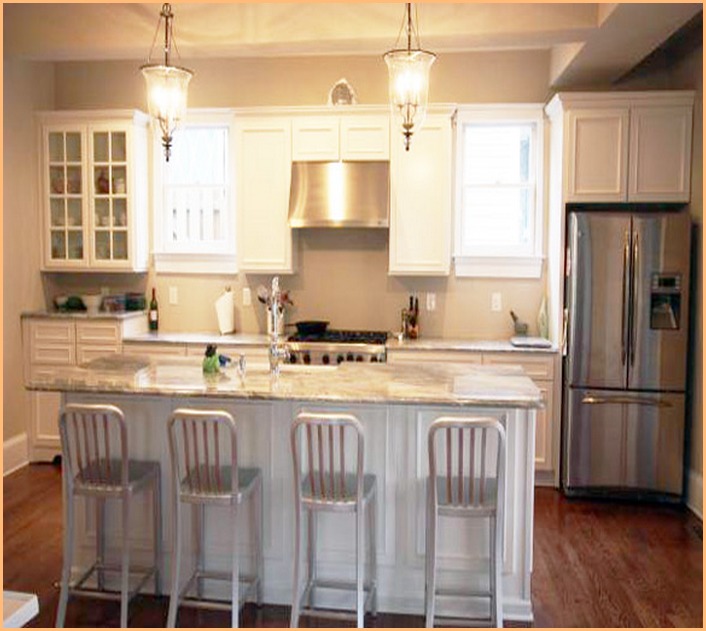 Picture Of Oak Kitchen Cabinets And Countertops