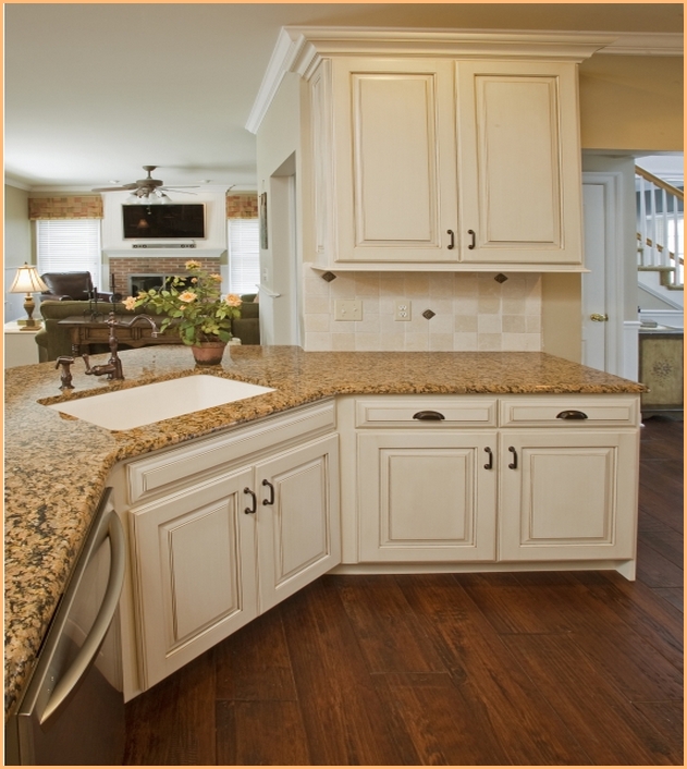 Picture Of White Kitchen Cabinets With Granite Countertops
