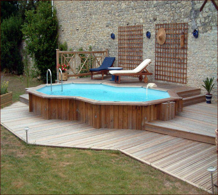 Pictures Of Above Ground Pool Ideass With Decks