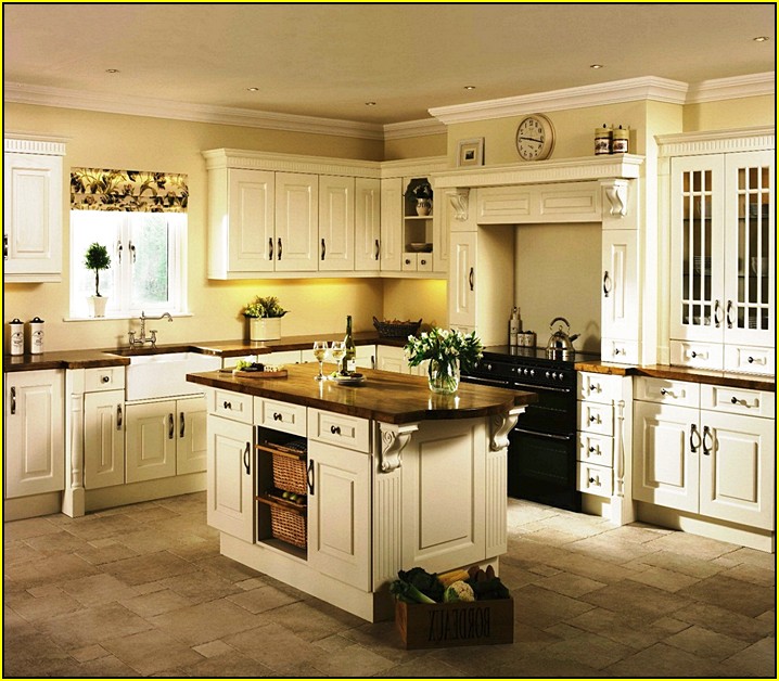 Pictures Of Kitchen Cabinets Painted Cream