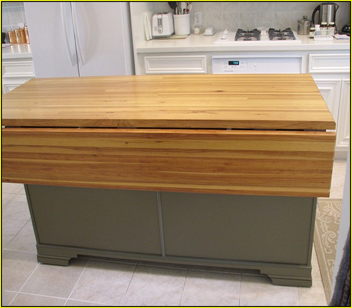 Pub Style Kitchen Table With Leaf