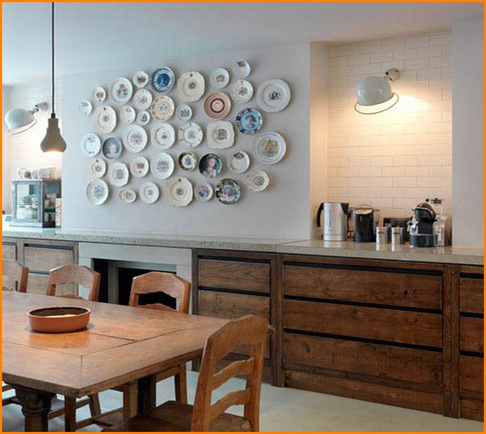 Rustic Wall Decor For Kitchen Inspiration