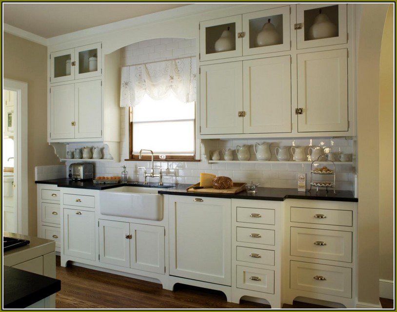 Shaker Style Cabinets Antique White