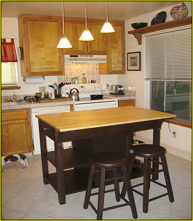 Small Kitchen Island With Seating