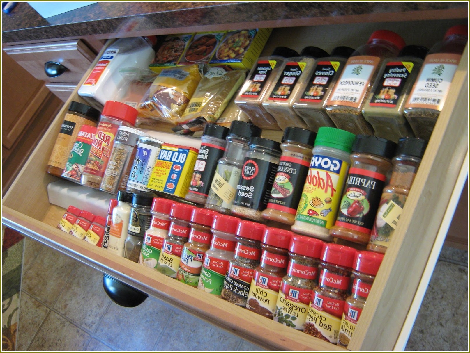 Spice Cabinet Organizer As Seen On Tv
