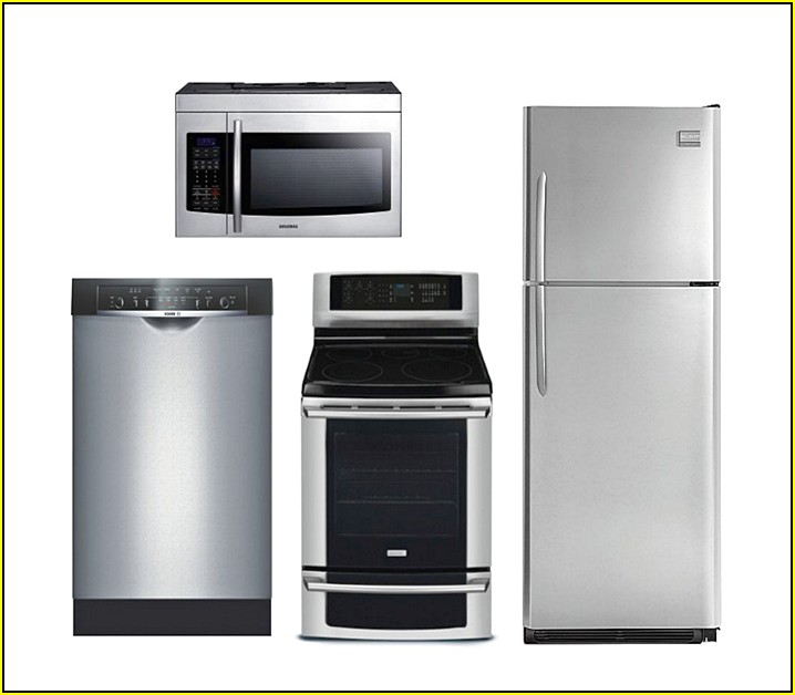 Stainless Steel Kitchen Appliance Package Lowes