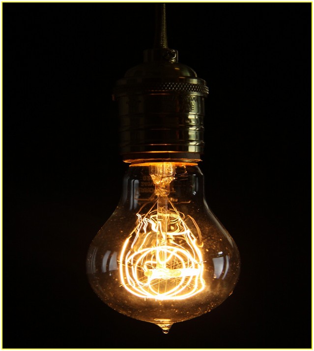 Thomas Edison Light Bulb Image