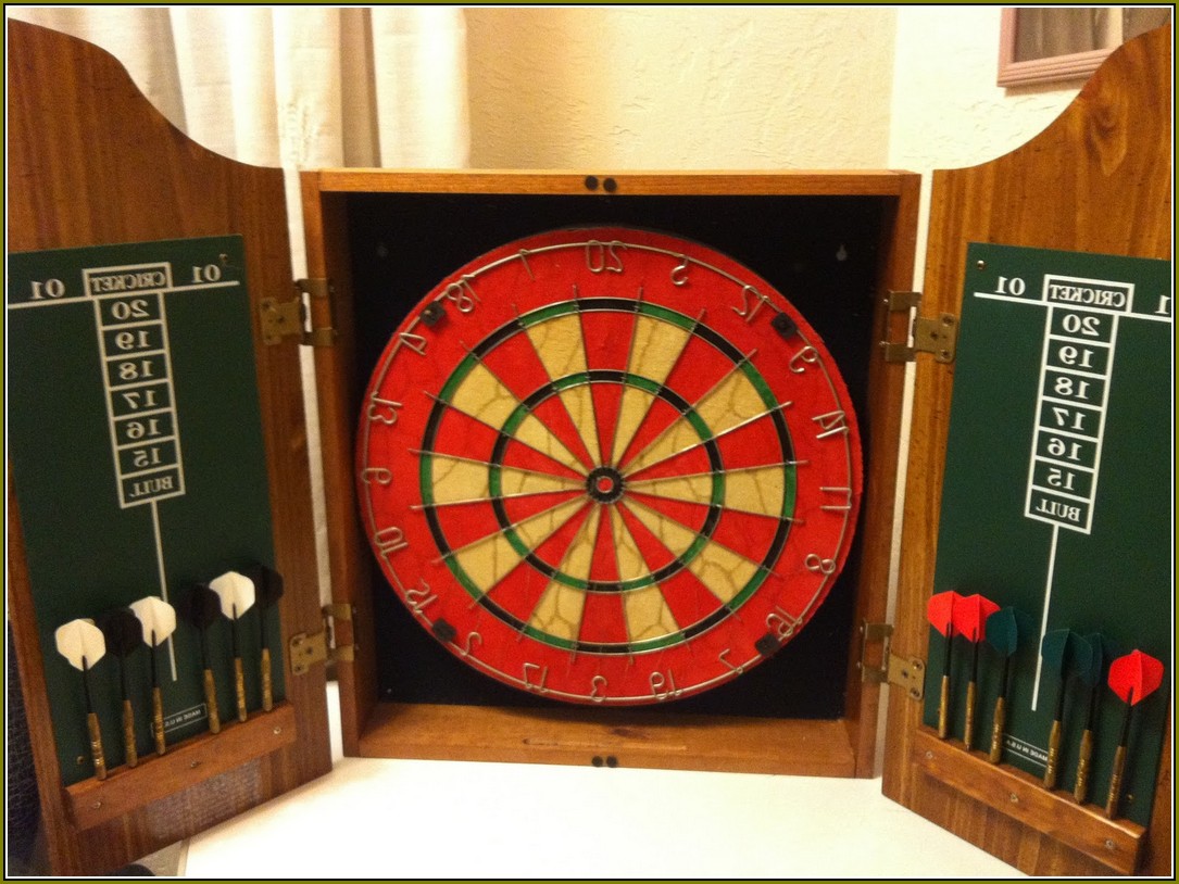 Unique Dart Board Cabinets