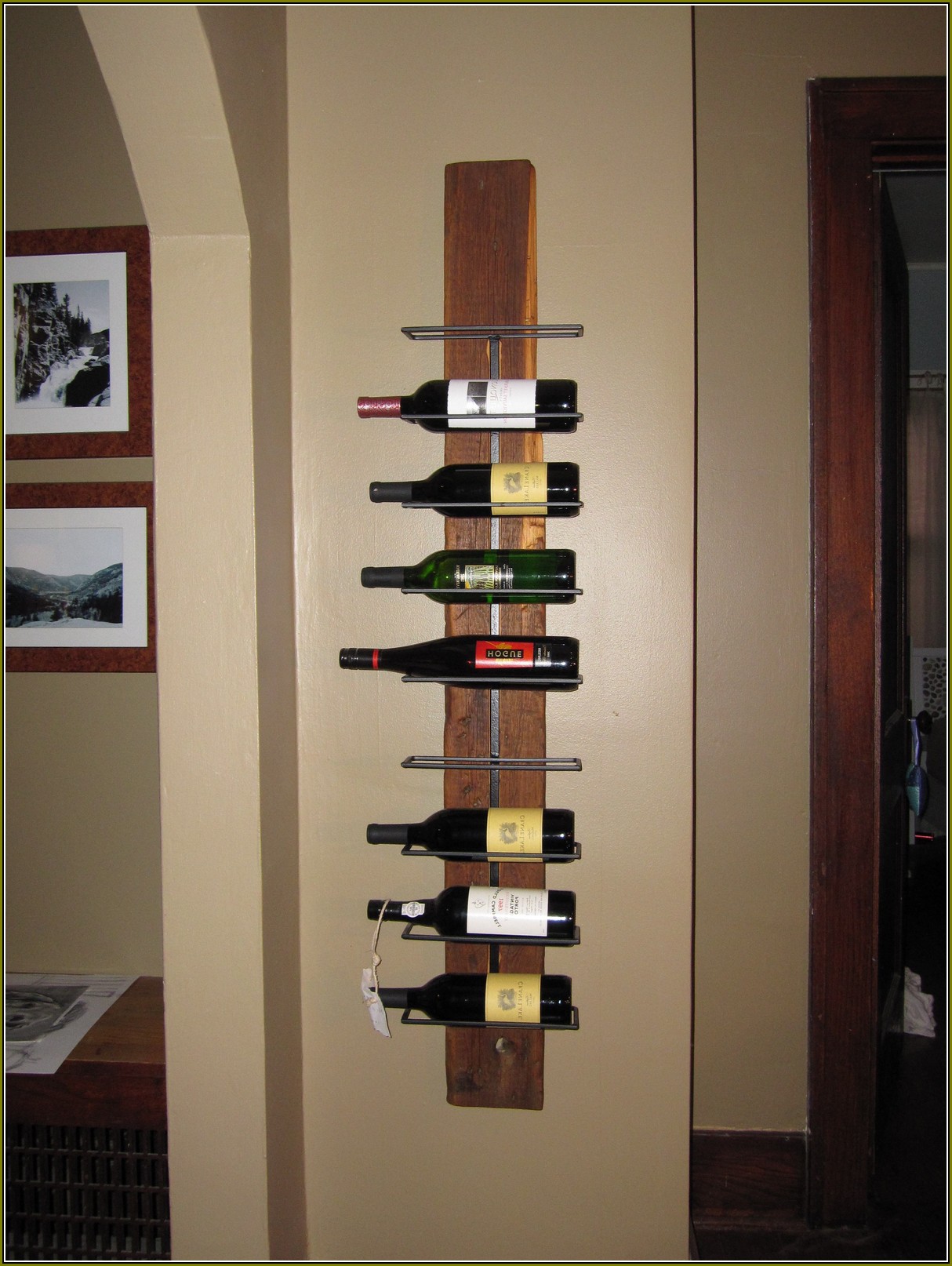 Wall Cabinet Wine Rack