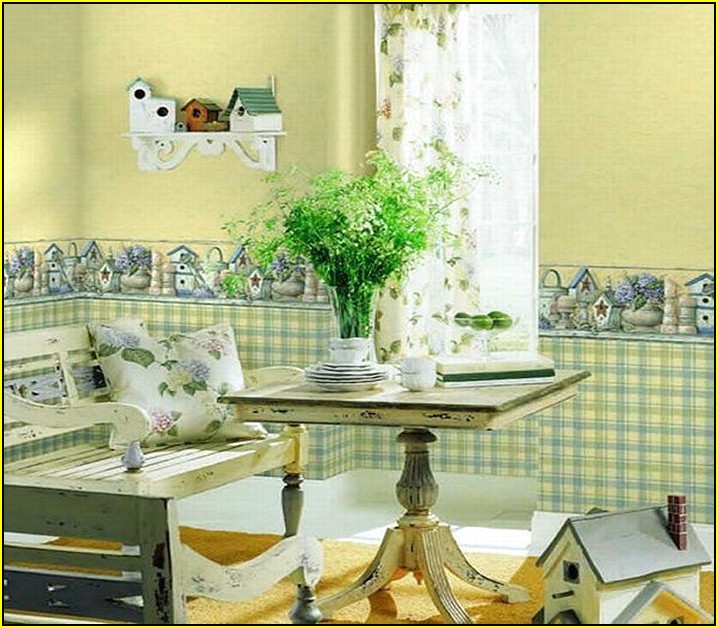 Wallpaper Borders For Country Kitchen