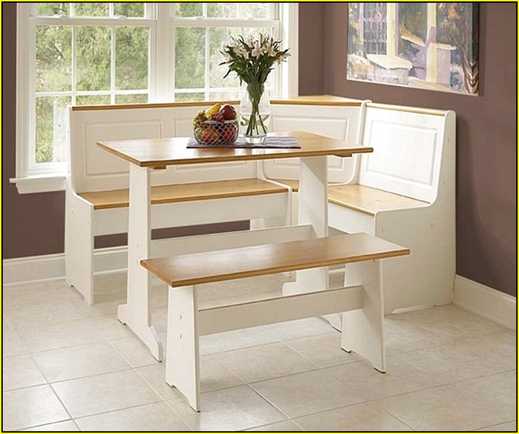 White Counter Height Kitchen Table