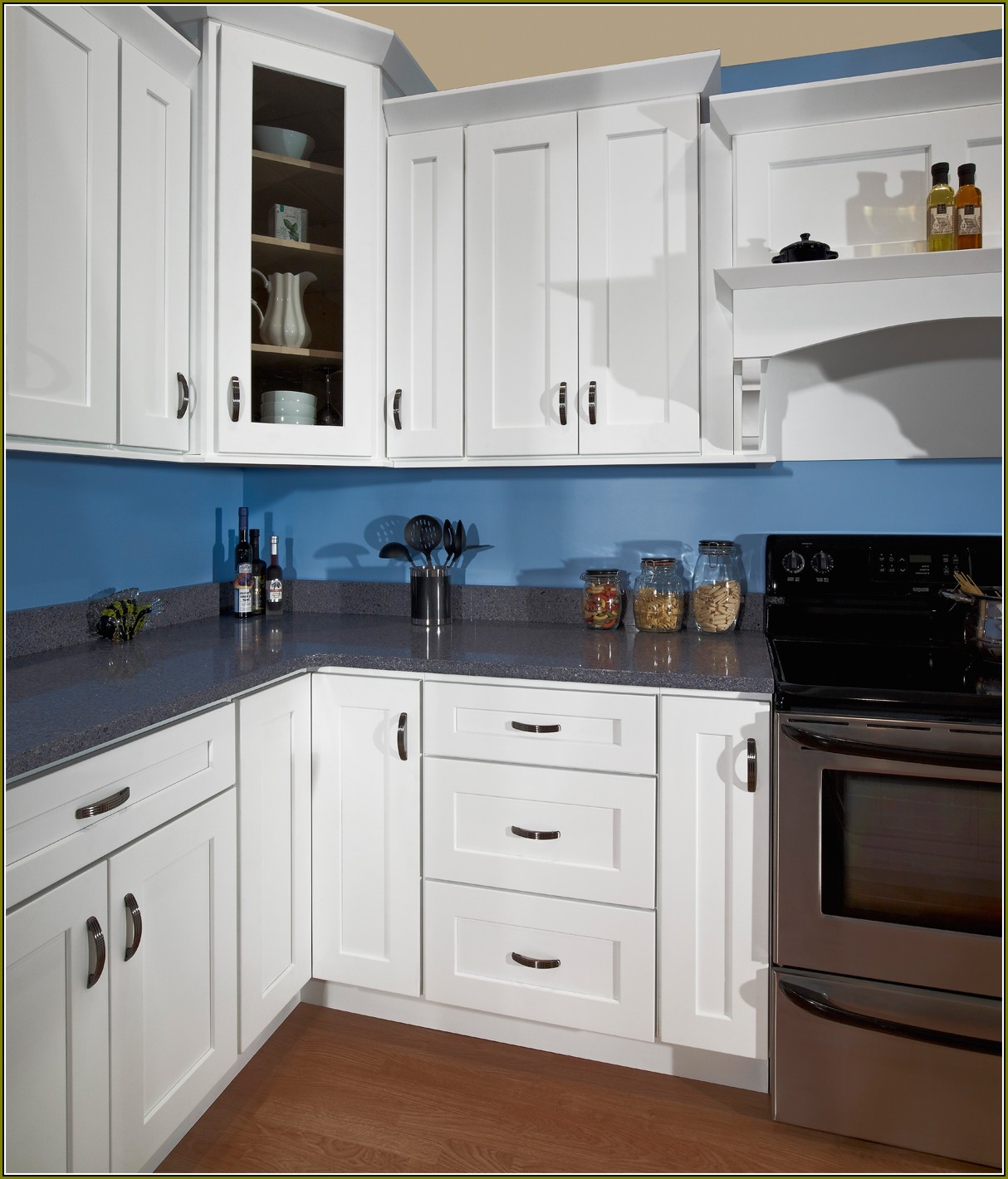 White Kitchen Cabinet Door Handles