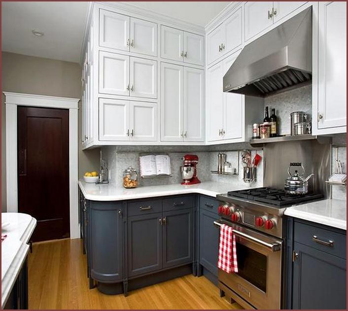 White Kitchen Cabinets Granite Countertop