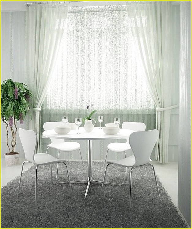 White Round Kitchen Table Modern