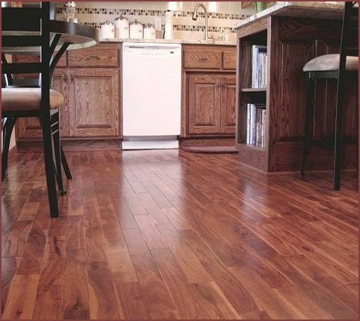Wood Floors In A Kitchen