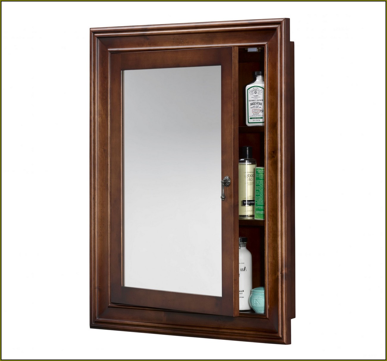 Wood Medicine Cabinets Without Mirror