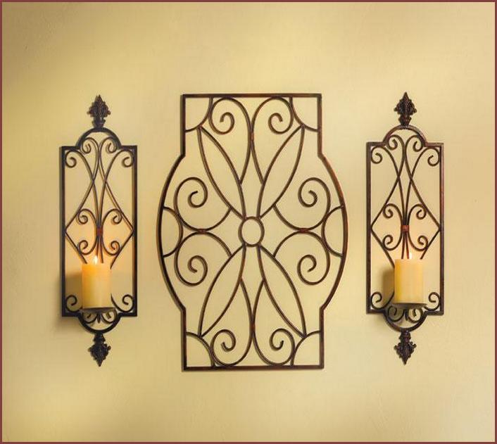 Wrought Iron Wall Decor For Kitchen